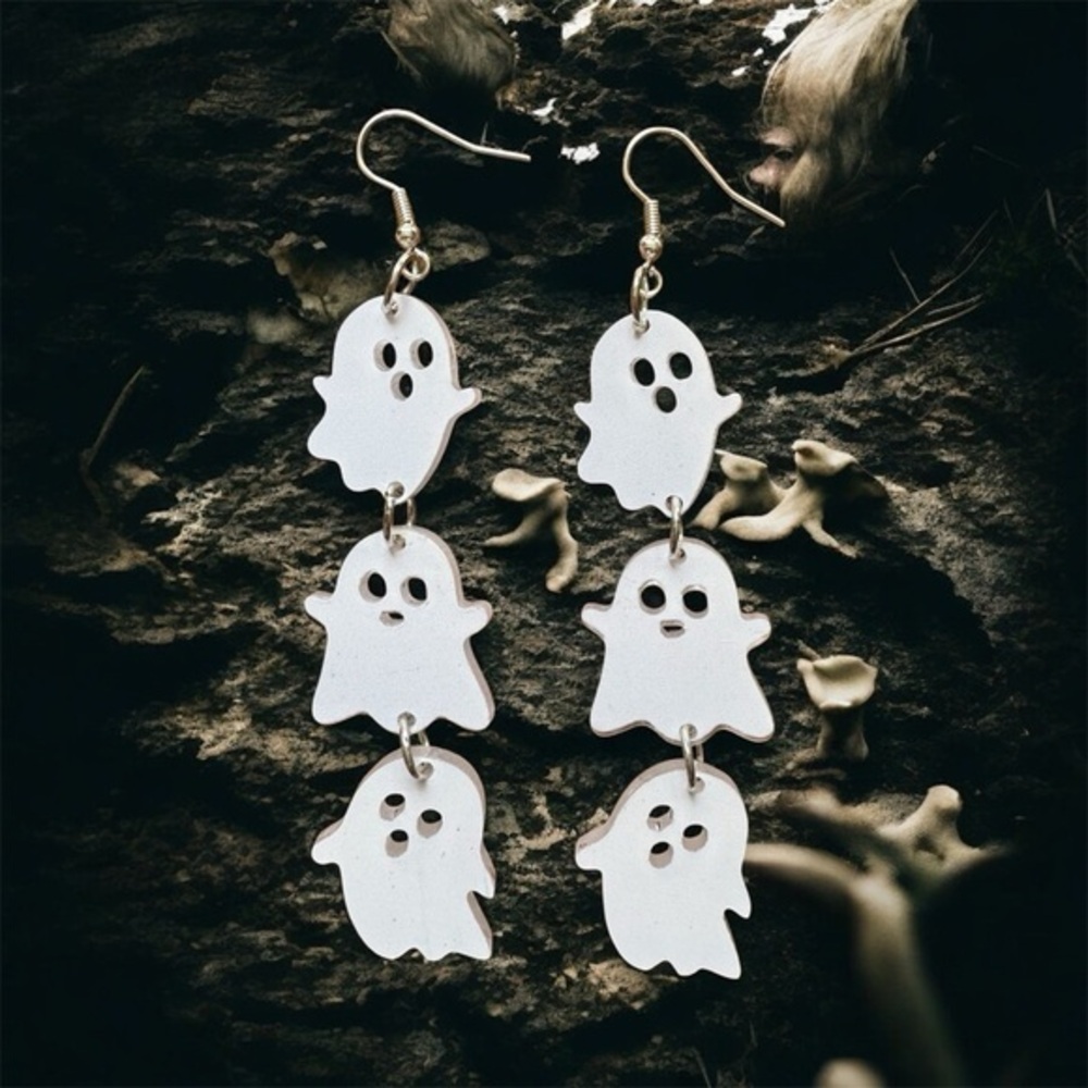 Halloween Acrylic Earrings!